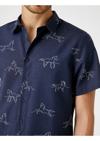 Erkek Kısa Kollu Gömlek Pamuklu indirimleri