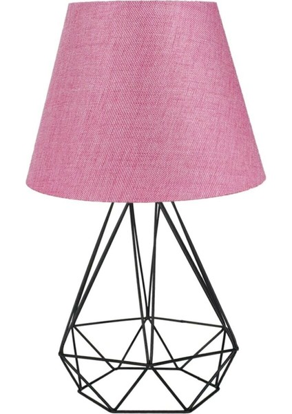Black Abajur Masa Lambaları Pink