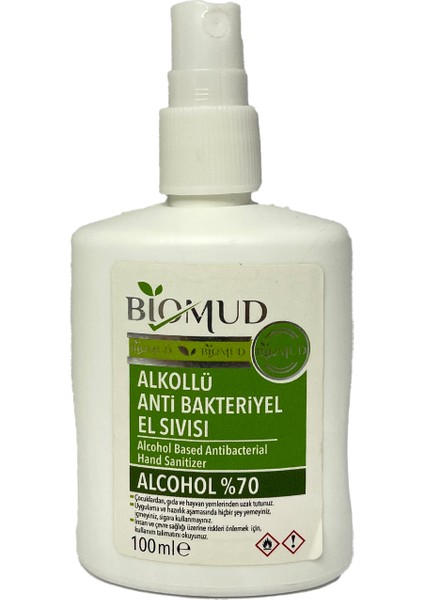Biomud Alkollü El Sıvısı 100 ml