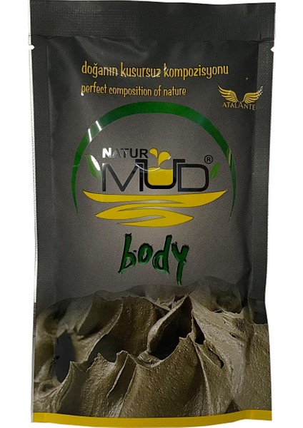 Naturmud Body Cilt Bakım Çamuru Organik Sağlık Çamuru 200 gr 5 Adet