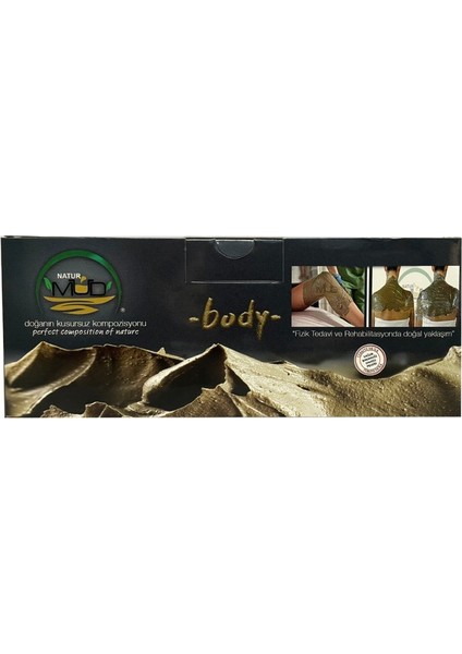 Naturmud Body Cilt Bakım Çamuru Organik Sağlık Çamuru 200 gr 5 Adet fırsatları