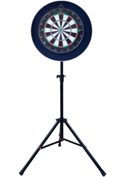 Tripod Ayaklı Dartboard Arkalık Standı. Lacivert 72CM