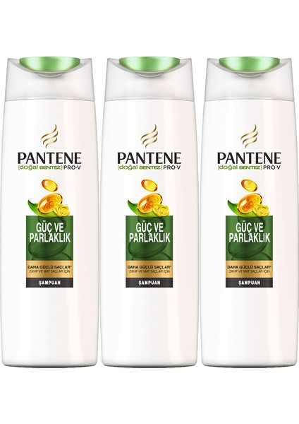 Şampuan Doğal Sentez Güç ve Parlaklık 500 ml x 3 Adet fiyatları