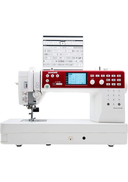 Janome MC6650 Elektronik Dikiş Nakış Makinesi