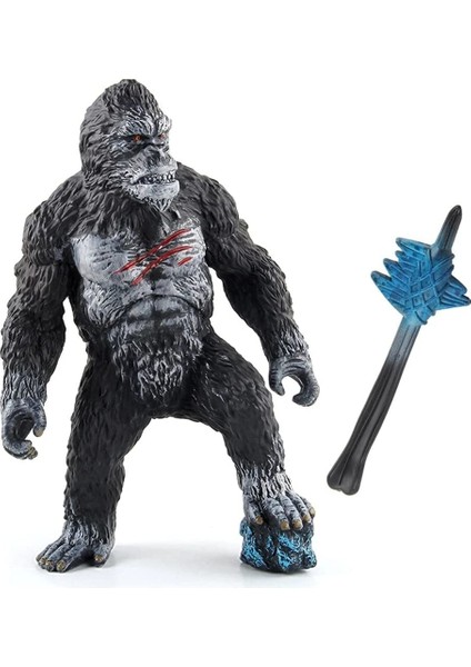 Godzilla Vs King Kong Gorilla Gerçekçi Aksiyon Figürü Oyuncak (Yurt Dışından)