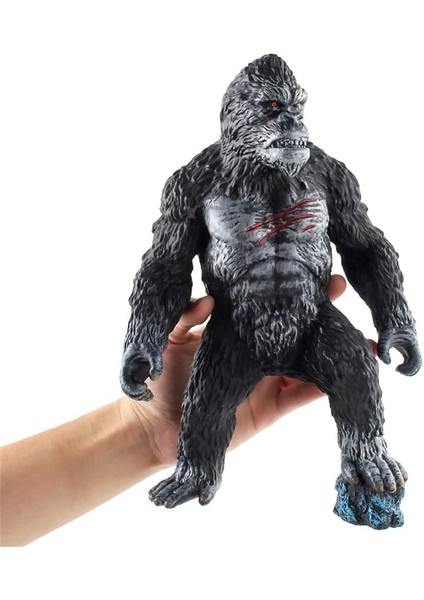 Godzilla Vs King Kong Gorilla Gerçekçi Aksiyon Figürü Oyuncak (Yurt Dışından)