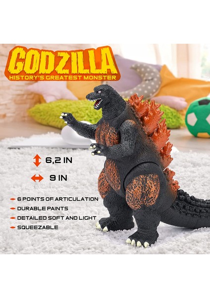Burning Godzilla Action Figure - Film Canavar Serisi Burning Godzilla (Yurt Dışından)