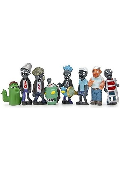 Plants Vs Zombies Serisi Pvc Oyuncaklar,16 Parça (Yurt Dışından)