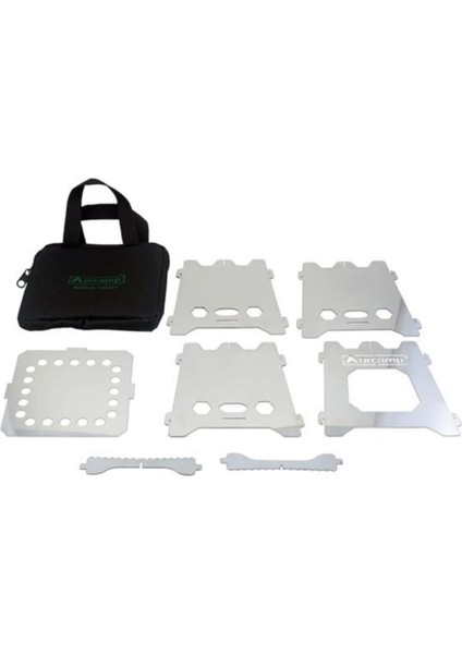 Paslanmaz Inox Ateş Kutusu - Çantalı