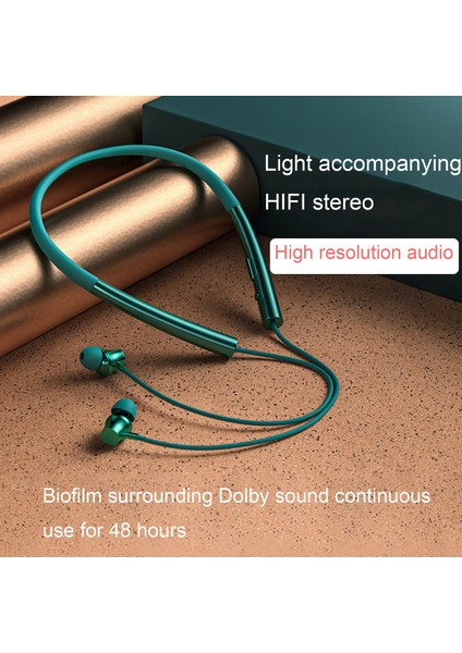 Boyun Askılı Bluetooth Kulaklık Earbuds (Yurt Dışından)