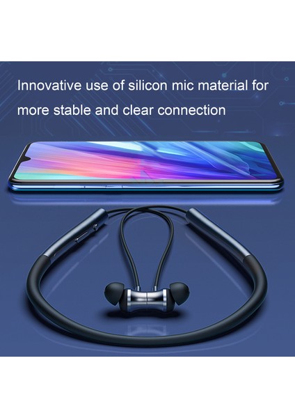 Boyun Askılı Bluetooth Kulaklık Earbuds (Yurt Dışından)