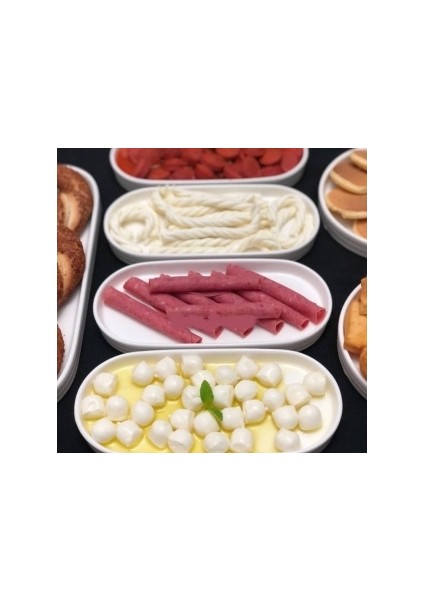 Sunumluk Tabak Porselen Arow Pure modelleri