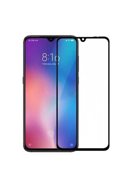Xiaomi Mi 9 Tam Kaplayan Fiber Nano Ekran Koruyucu Cam