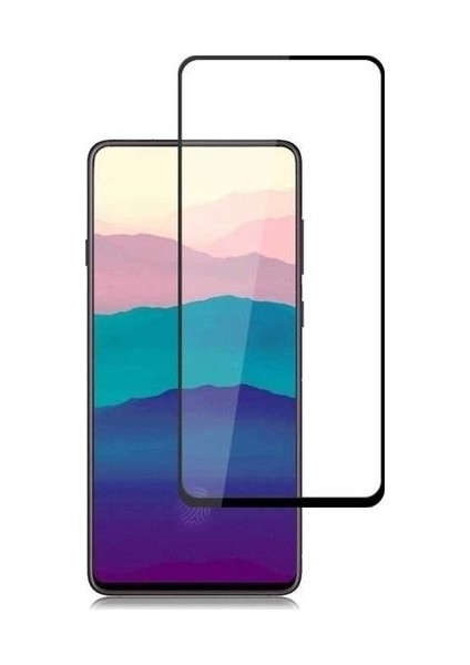 Samsung Galaxy A80 Tam Kaplayan Fiber Nano Ekran Koruyucu Cam