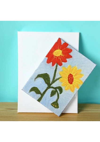 3'lü 25X35 cm Tuval