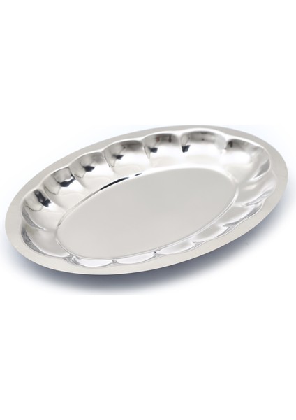 BAYDURSAN PASLANMAZ ÇELİK KAYIK TABAĞI, METAL , PARLAK SALATA TABAĞI NO.3 fiyatları