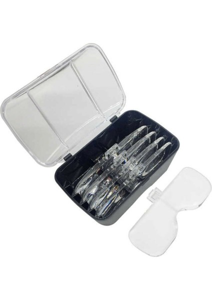 Arthoby 5 Lensli 2 LED Işıklı Ayarlanabilir Gözlük Tipi Büyüteç 1.0x - 3.5x Zoom KAMPSETI0238