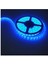 Mavi 3 Cip Iç Mekan Şerit LED 5 Metre + 5 Amper 12 Volt Trafo Dahil Ikili Set Mavi Işık 2
