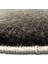 Yıkanabilir Post Peluş Desen 4003 Antrasit 80X80 cm Daire Dod Taban Halı 2