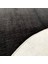 Yıkanabilir Post Peluş Desen 4003 Antrasit 80X80 cm Daire Dod Taban Halı 3