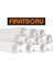 Fıratboru PN25 Pprc Plastik Boru 32 Mm. Beyaz Temiz Su Tesisat Borusu 40 Mt. 2