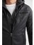 Slim Fit Kapüşonlu İçi Yumuşak Tüylü Suni Deri Mont N9693AZ21WN 3