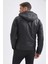Slim Fit Kapüşonlu İçi Yumuşak Tüylü Suni Deri Mont N9693Az21Wn 4