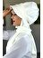 Butik Ambar Beyaz Tesettür Kadın Şapka