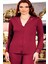 125 Çeyizlik Penye 6'lı Set-Bordo 4
