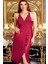 245 Çeyizlik Saten 6'lı Set-Bordo 2