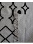 Arte Halı Natürel Nakışlı Kilim Siyah Beyaz Makinada Yıkanabilir Salon Halısı 5