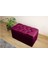 Lüks Kapitoneli Sandıklı Puf 110 cm 1