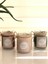 Tabsecret Candle Aromalı 3'lü Mum Seti Çam-Çikolata-Cafemocha 1