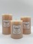 New Collection Kavun Aromalı 3'lü Mum Seti 1
