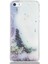 Caseworld Apple Apple iPhone 5 Se Kapak Mermer Desenli Pop Socketli Silikon Kılıf - Beyaz 2