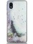 Caseworld Samsung Galaxy A01 Core Kapak Mermer Desenli Pop Socketli Silikon Kılıf - Beyaz 2
