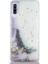 Caseworld Samsung Galaxy A70 Kapak Mermer Desenli Pop Socketli Silikon Kılıf - Beyaz 2