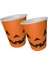 Cadılar Bayramı Halloween Balkabağı Bardak Turuncu 8'li 1