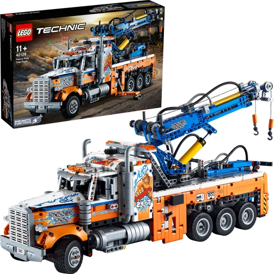 LEGO® Technic Ağır Yük Çekici Kamyonu 42128 - 10 Yaş ve Üzeri Oyuncak Arabaları Seven Çocuklar İçin Koleksiyonluk Yaratıcı Oyuncak Model Yapım Seti  (2017 Parça)