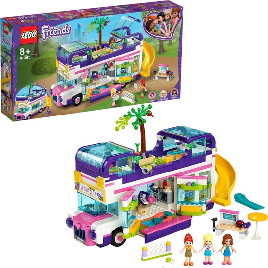 LEGO® Friends 41395 Arkadaşlık Otobüsü Yapım Seti (778 Parça) - Kız Çocuk Oyuncak Araba