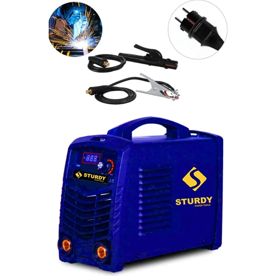 Sturdy Power Tools Special Model Technology Super Ultrasonıc 200 Amp Dijital Göstergeli Invertör Kaynak Makinası