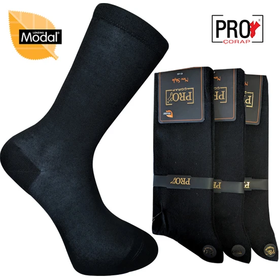Pro Çorap 18002-4 Atlas Modal Erkek Çorabı