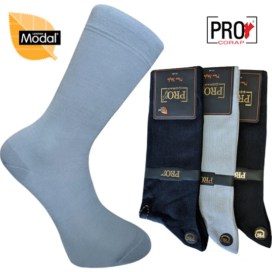 Pro Çorap 18002-1 Atlas Modal Erkek Çorabı