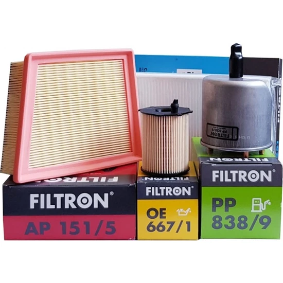 Filtron Ford Tourneo Courier 1,5 - 1,6 Tdci Filtre  Bakım Seti