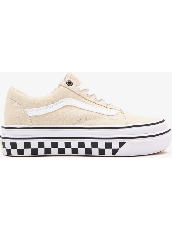 vans old skool unisex bej sneaker