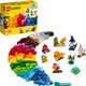 LEGO® Classic Yaratıcı Şeffaf Yapım Parçaları 11013 Şeffaf Yapım Parçaları İçeren Yapım Seti; Yaratıcı Oyunları Teşvik Eder (500 Parça)