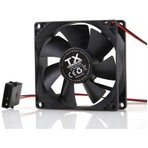 Tx 8 cm Siyah Kasa Fanı (TXCCF08BK)