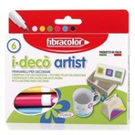 Fibracolor İ-Deco Artist Dekorasyon Kalemi 6 Renk