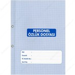 Dilman Personel Özlük Dosyası 1 Adet Mavi Renkli A4 Ölçülerinde Kullanışlı