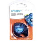 Dymo LetraTag Plastik Şerit Mavi 12mmx4m